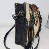 MOROCCAN LEATHER ONE OF A KIND COW HIDE BAG