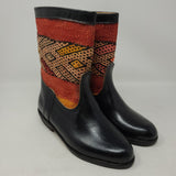 MOROCCAN LEATHER BOOTS TALL