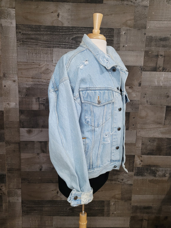 UPCYCLED VINTAGE 90'S DENIM JACKET