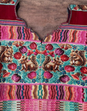 #16 HUIPIL FOR CUSTOM BAG ORDER SQUIRREL W BEADED NECKLINE  , FROM COBAN