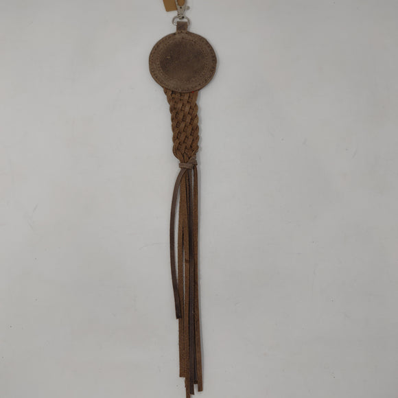 LEATHER KEY CHAIN AND BAG CHARM