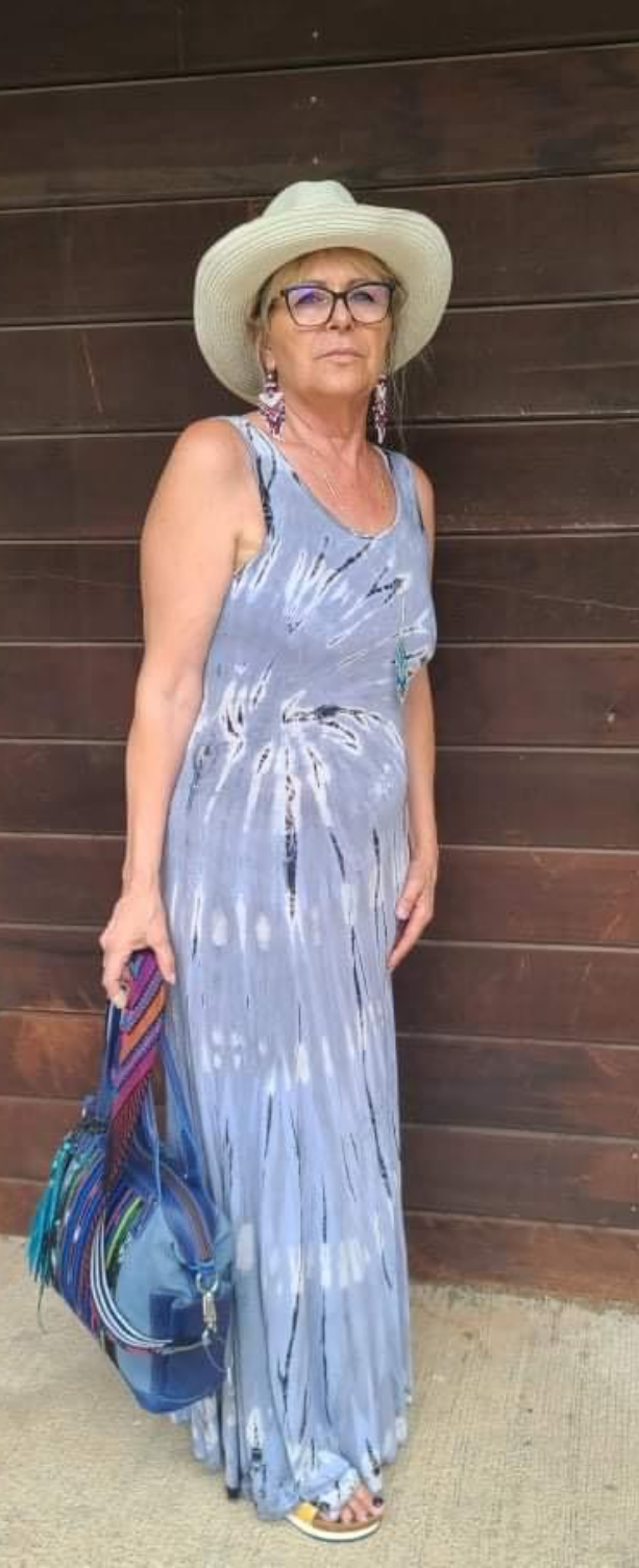 MAXI TIE-DYE CORSET DRESS – Uniqueboutiqueimports