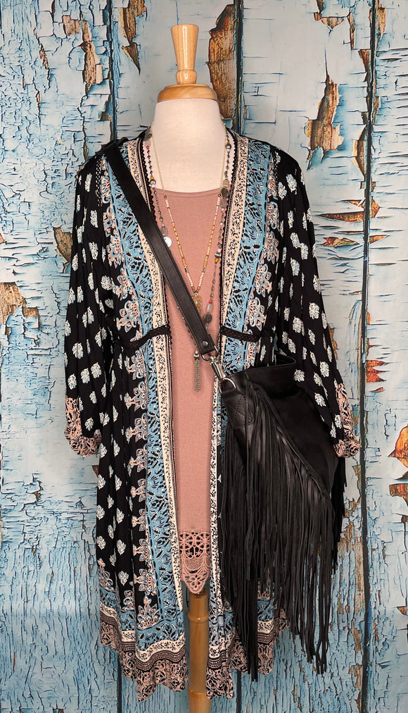 KIMONO BOHO PRINT